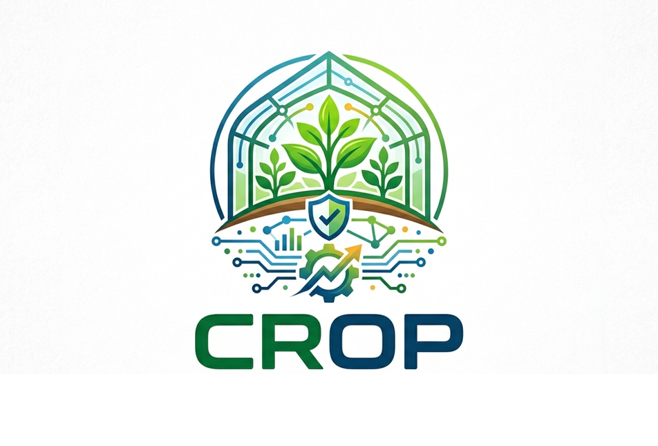 Modelling and Control strategies using Reliable data for Optimising food Production in greenhouses (CROP)