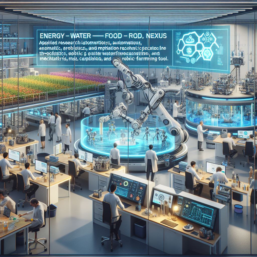 Applied research in automation, robotics, and mechatronics in the energy-water-food nexus.