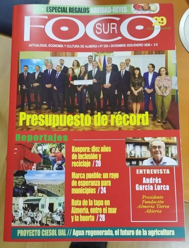 Feature on the project in Foco Sur magazine.