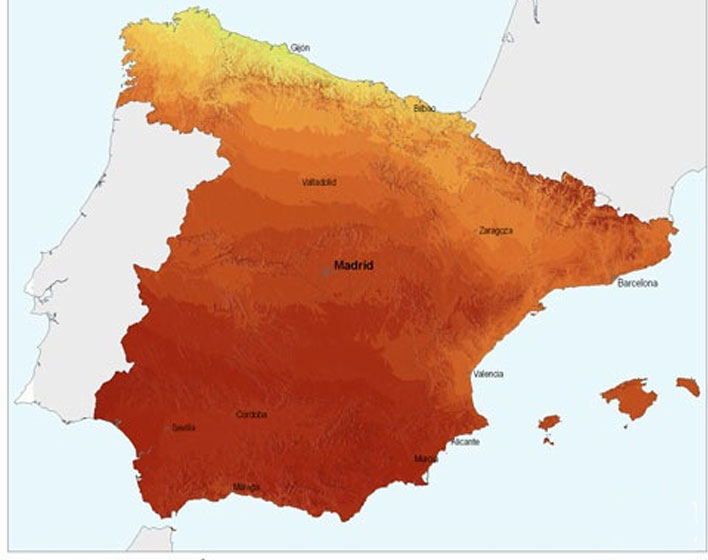 Development of an economic profitability map for solar photovoltaic systems in spain, based on meteorological parameters, remote sensing and artificial intelligence (MAPVSpain)